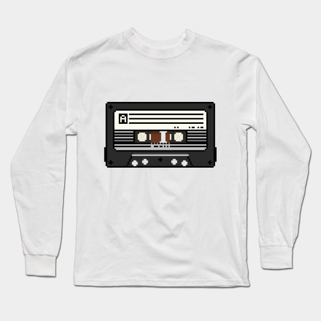 Audio Cassette Long Sleeve T-Shirt by Vampireslug